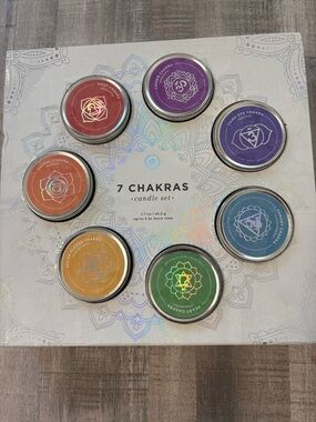 7 Chakras Candle Set - 1.7 Oz Each